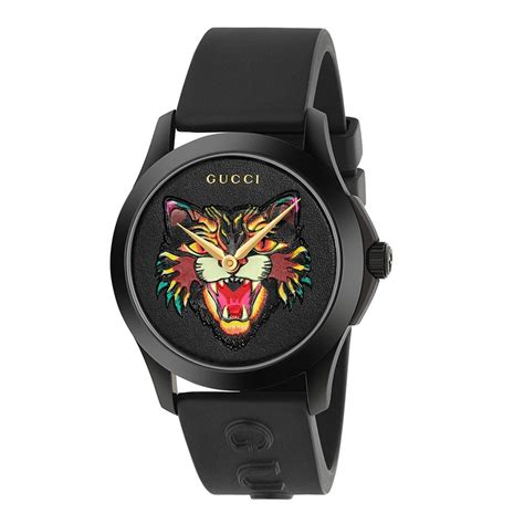 gucci angry cat watch|gucci cat watch ladies.